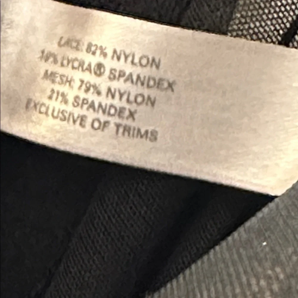 NWOT Women’s Victoria's Secret Black Lace Bustier Size 34C - Picture 9 of 9